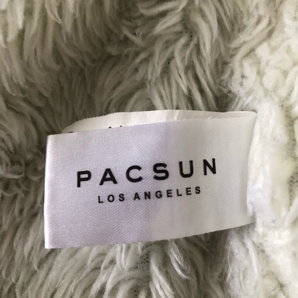 PACSUN DENIM WOMENS LINED FAUX FUR SHERPA JEAN JACKET SMALL WOMENS JEANS - Picture 10 of 16